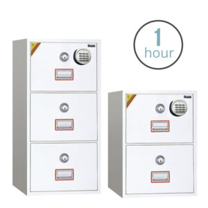 Multifile GDF One Hour Fire Rated Filing Cabinets - Digital and Key Lock