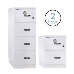 Chubb Fire File 31 Two Hour Rated Filing Cabinets - Digital and Key Lock