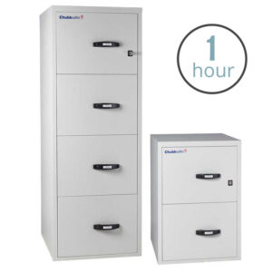 Chubb Fire File 25 One Hour Fire Rated File Cabinets - Key Lock
